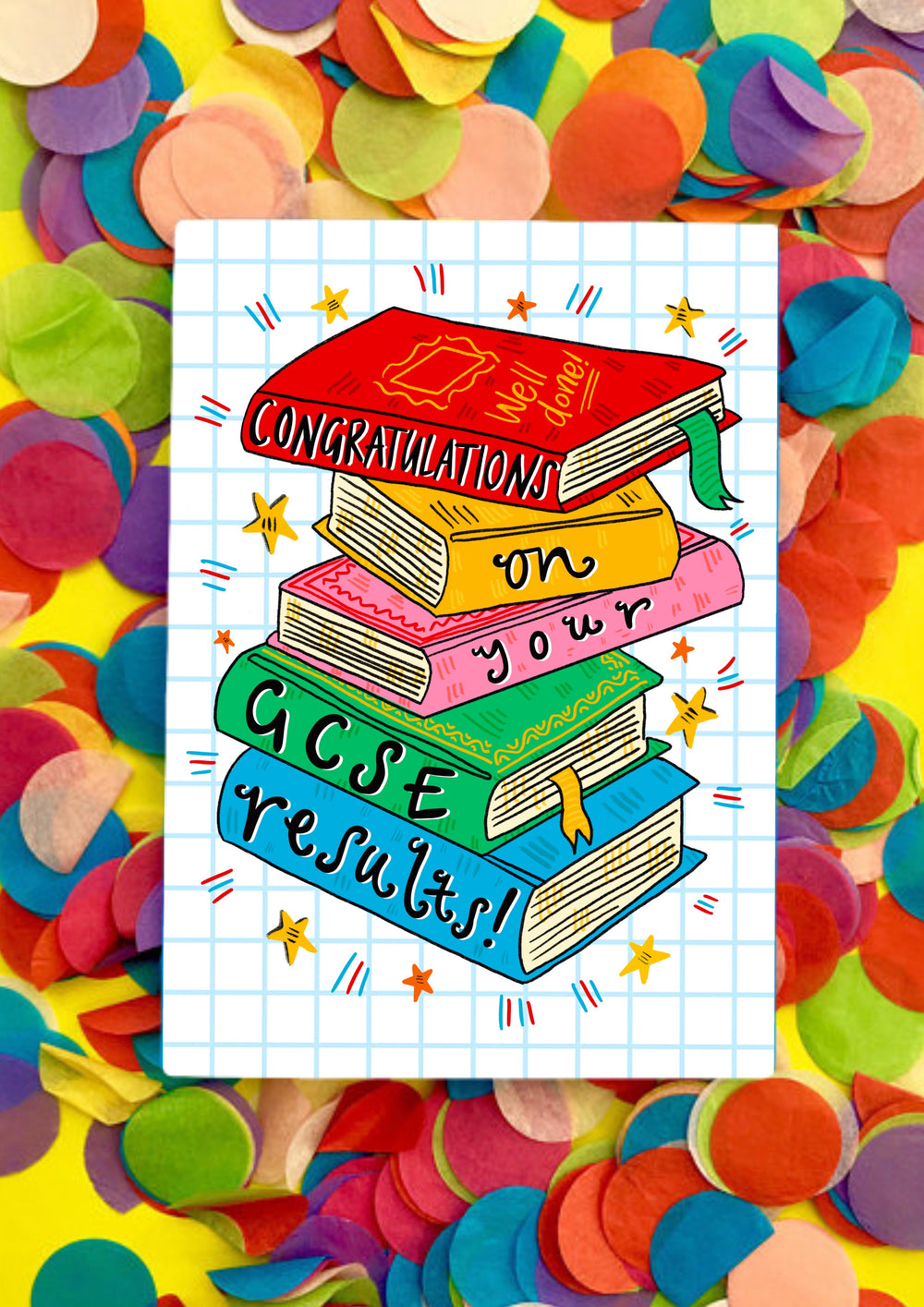 Congratulations on your GCSE Results! Greetings Card