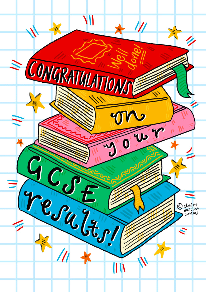 Congratulations on your GCSE Results! Greetings Card