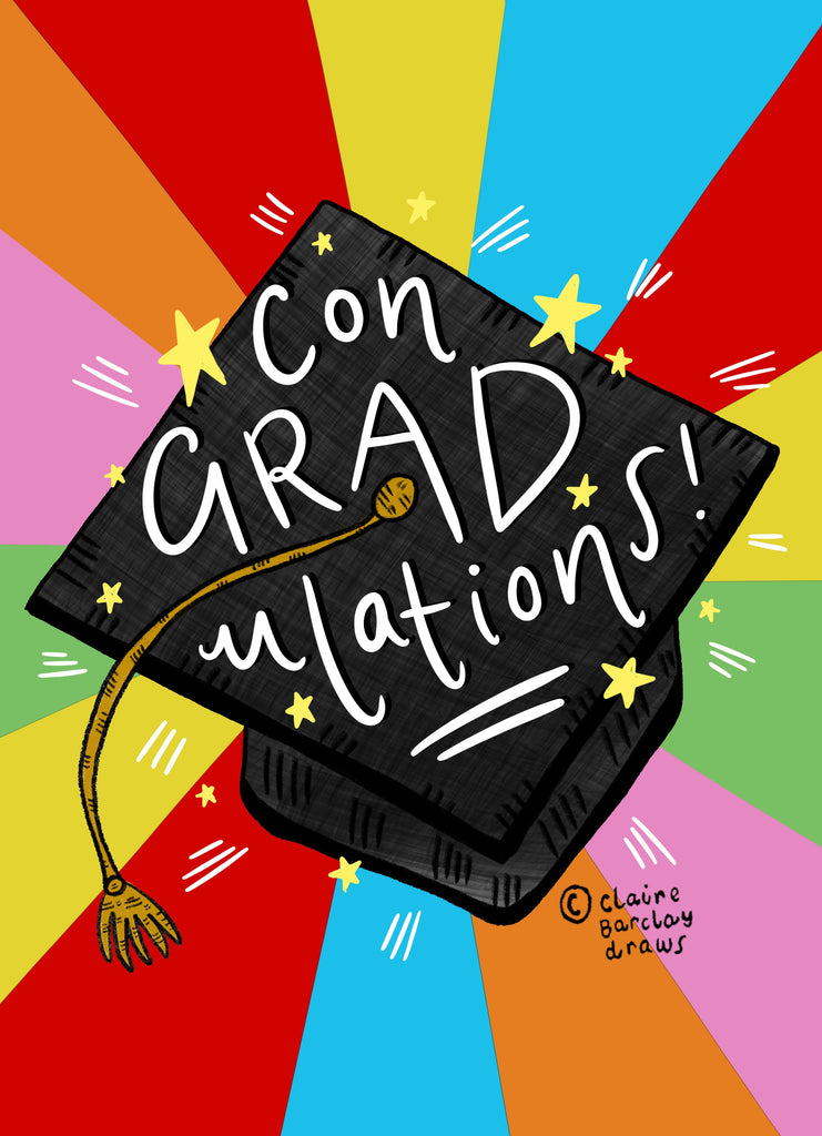 ConGRADulations! Graduation Greetings Card