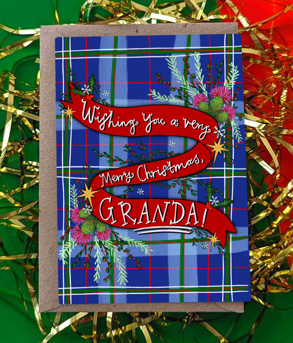 Wishing you a very Merry Christmas Granda!