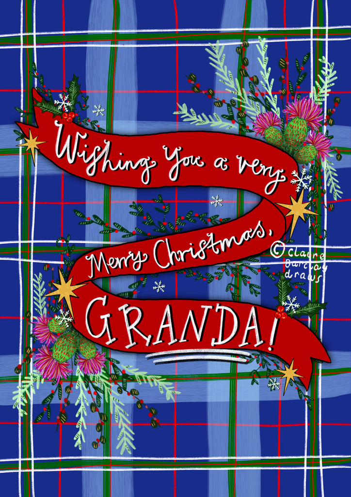 Wishing you a very Merry Christmas Granda!