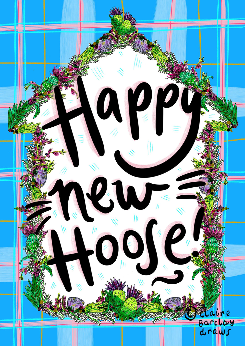 Happy New Hoose! Greetings Card