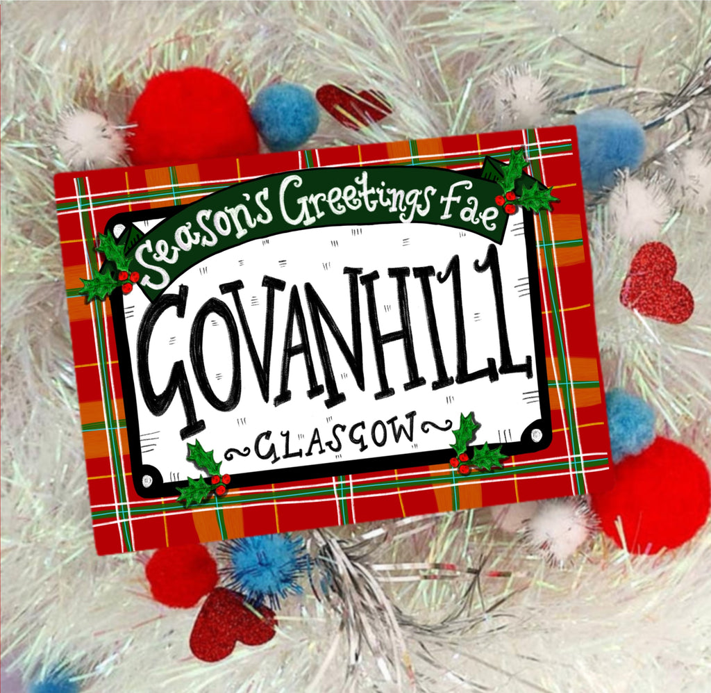 Seasons Greetings fae Govanhill! Xmas Card