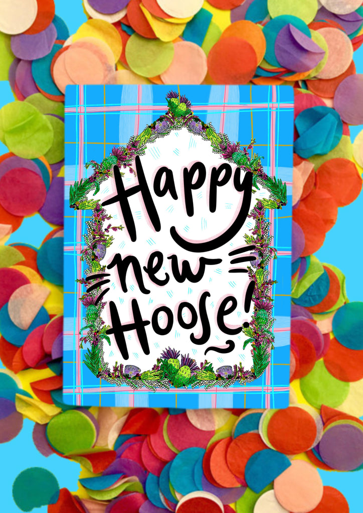 Happy New Hoose! Greetings Card