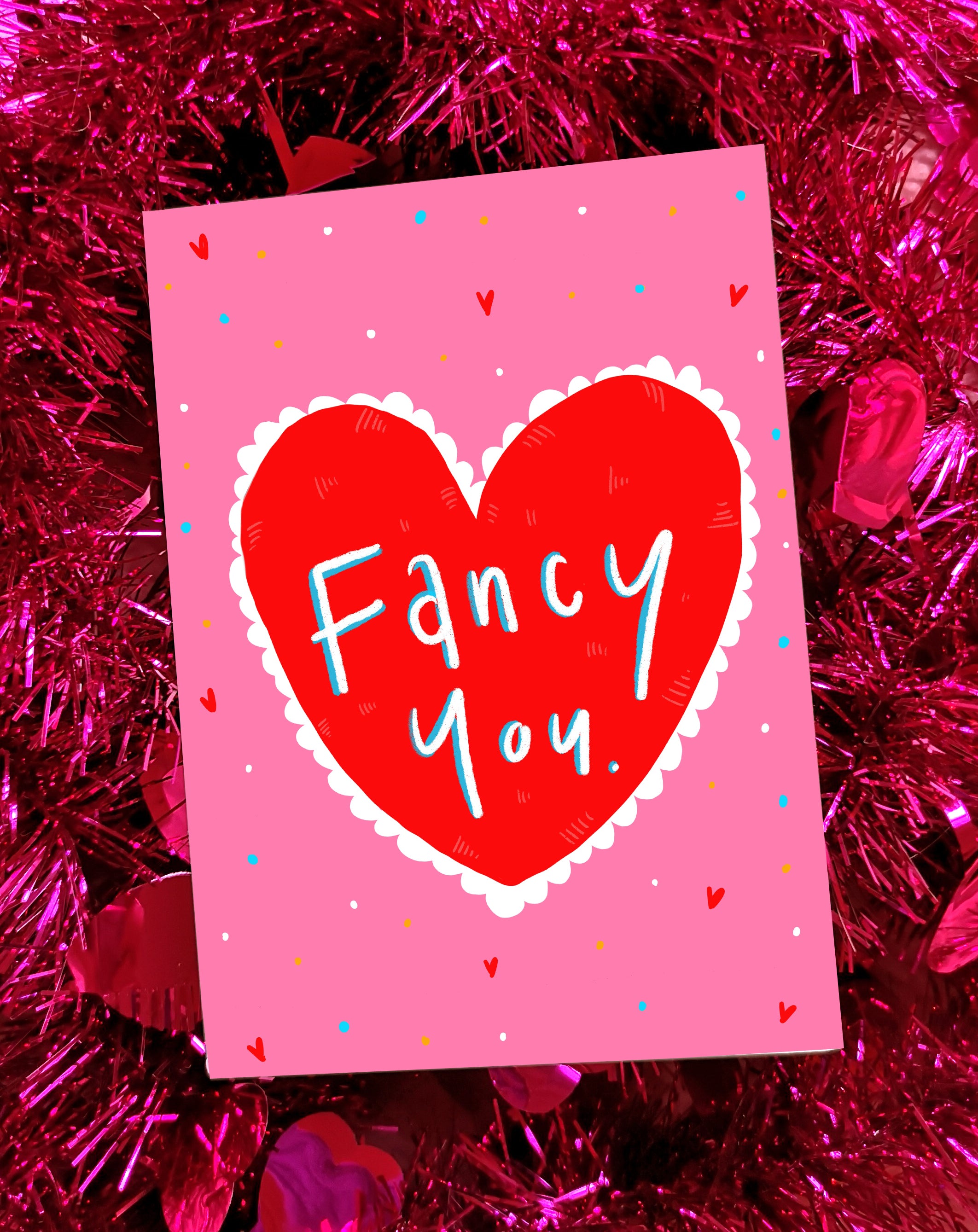 Fancy Youself Fancy You! Greetings Card – Claire Barclay Draws