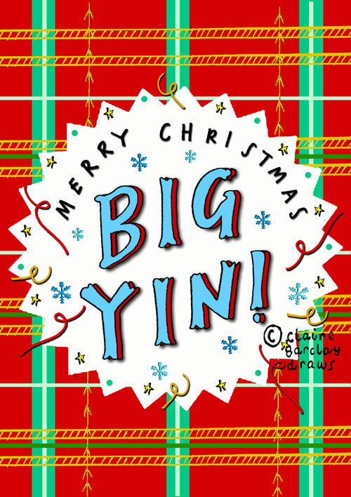 Merry Christmas Big Yin! Christmas Card