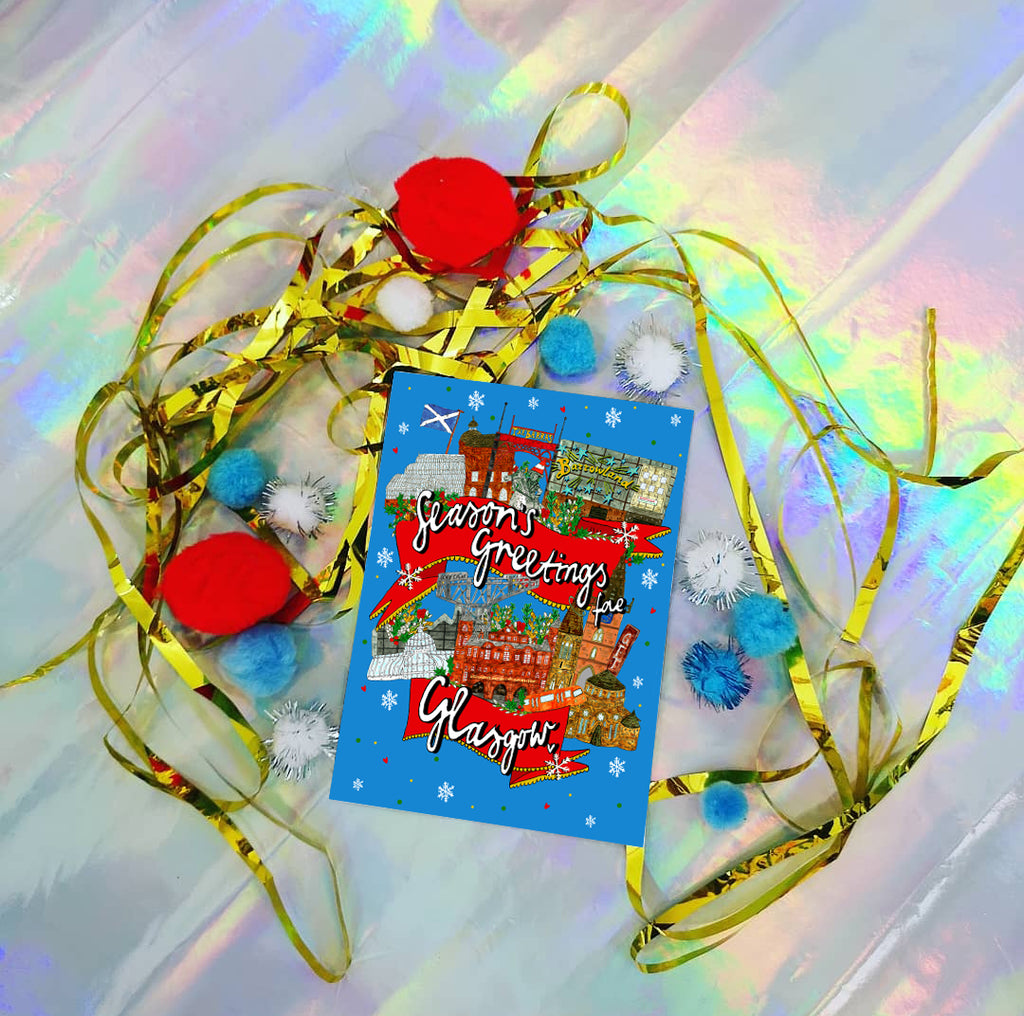 Seasons Greetings fae Glasgow! Xmas Card