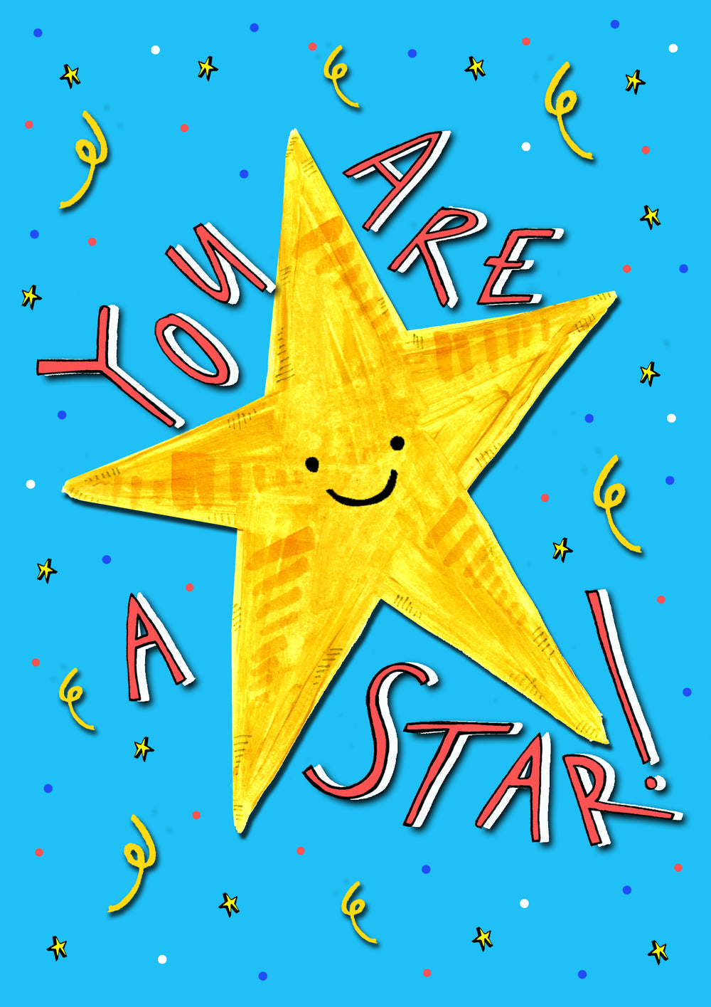 'You are a Star' Greetings Card