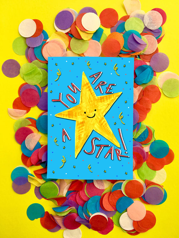 'You are a Star' Greetings Card