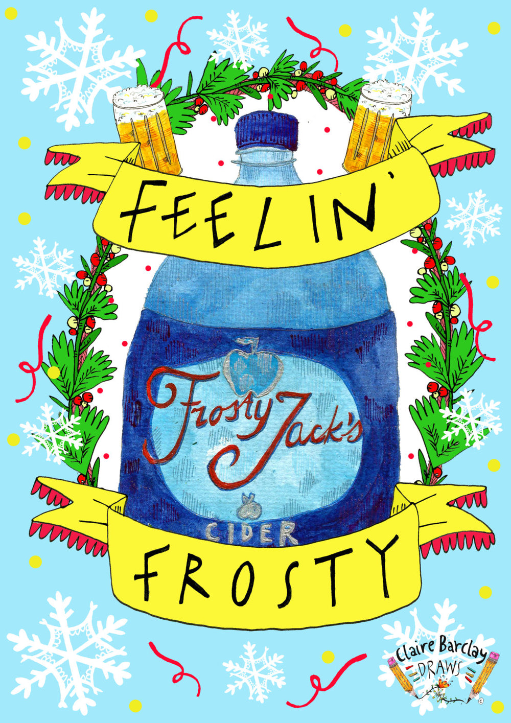 FEELIN' FROSTY! Christmas Card