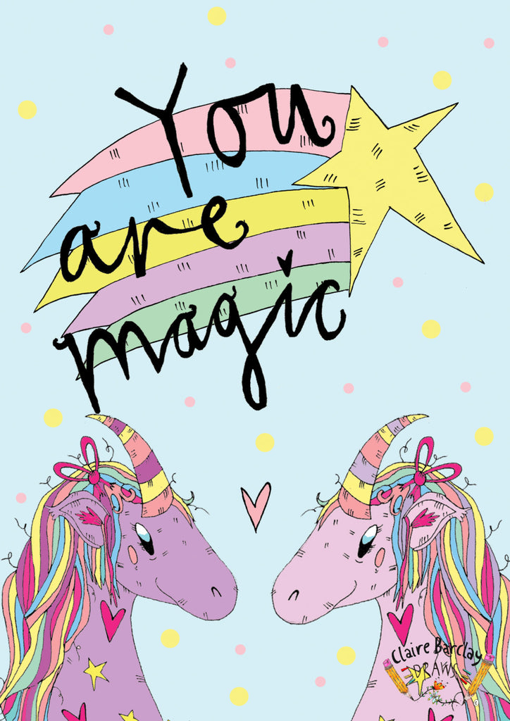 YOU ARE MAGIC! Unicorn Tote Bag
