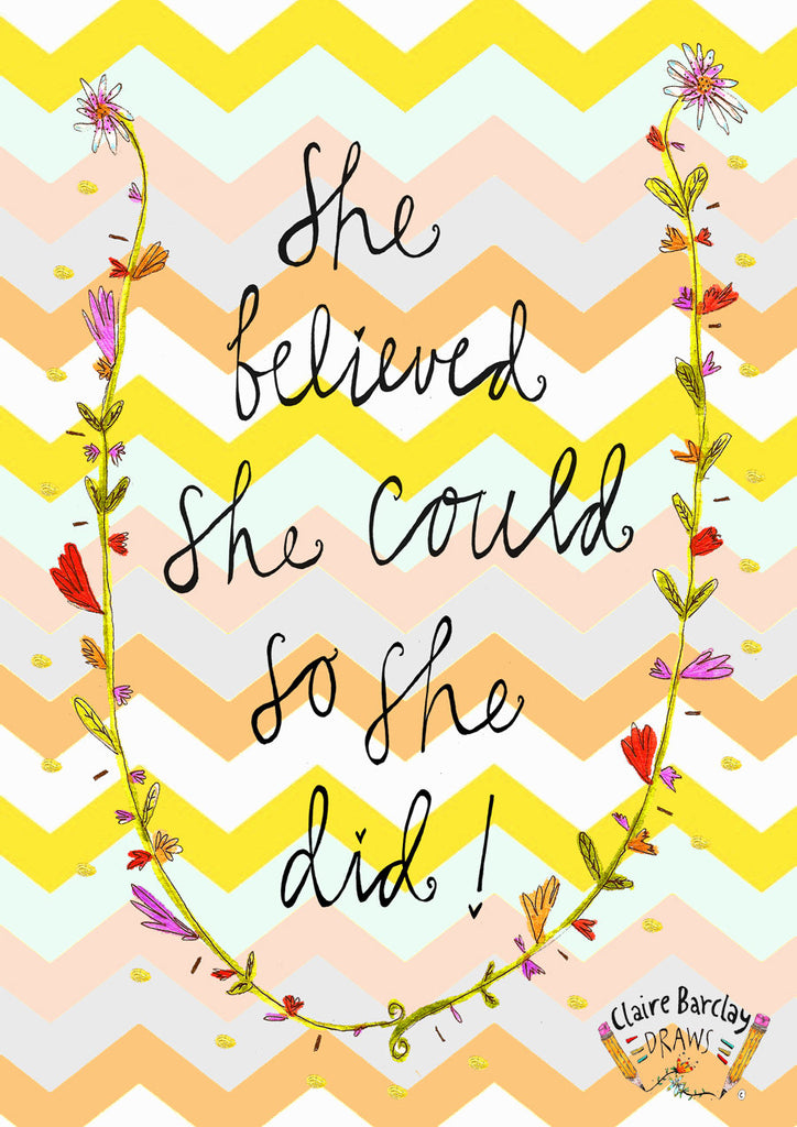 She Believed She Could So She DID! Tote Bag