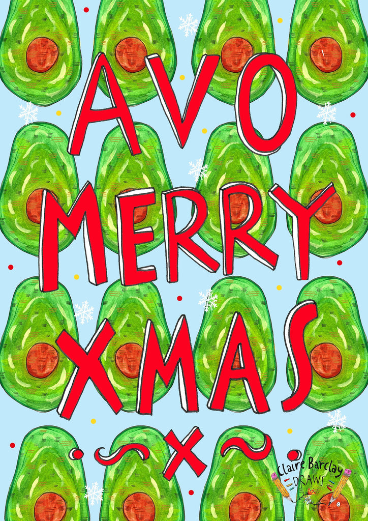 AVO MERRY XMAS! Christmas Card