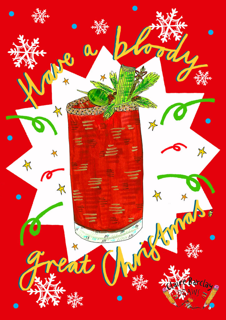 Have a BLOODY great Christmas! Card