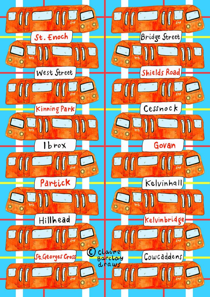 Glasgow Clockwork Orange Tote Bag