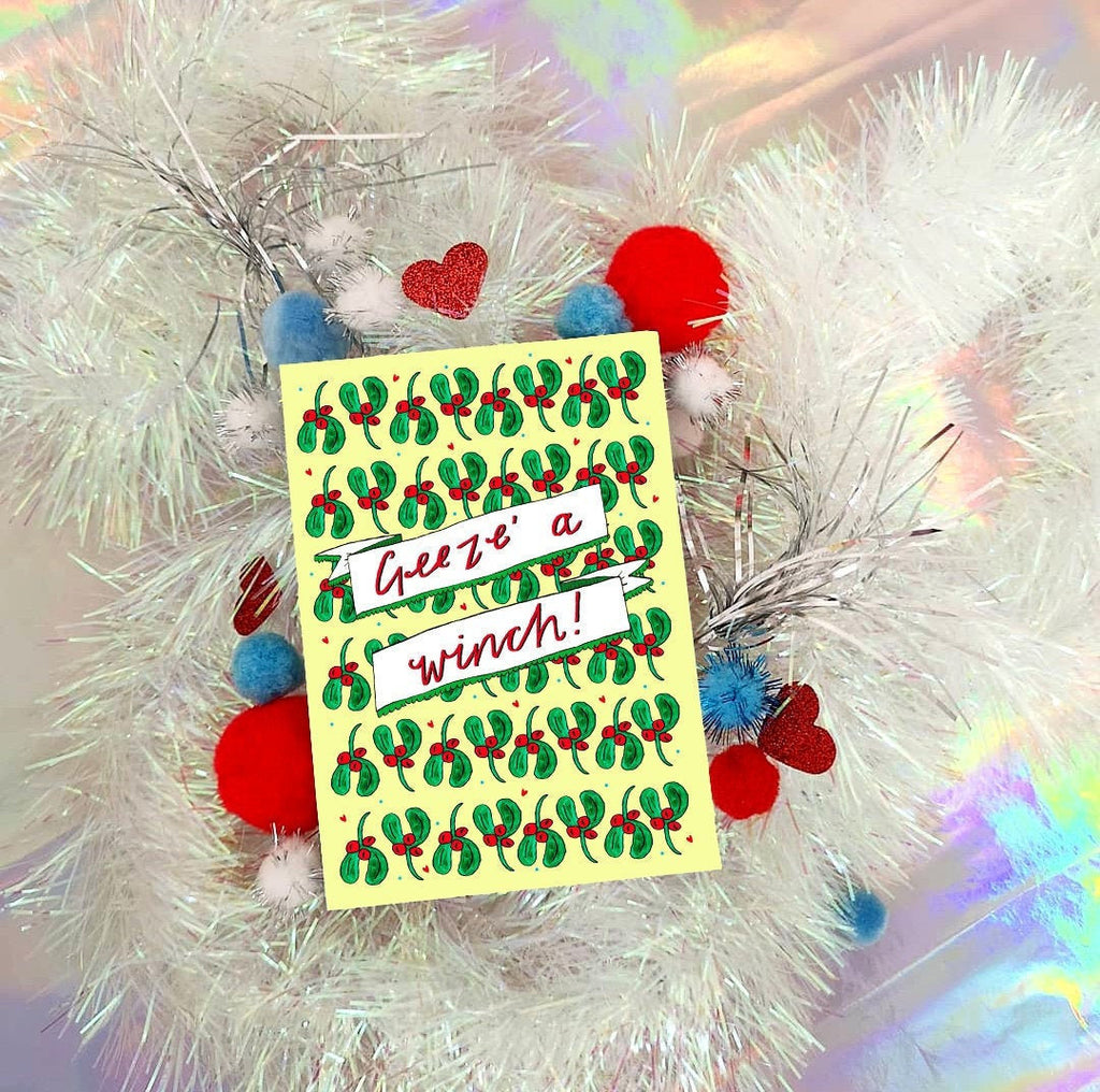 Geez' a Winch! Christmas Card