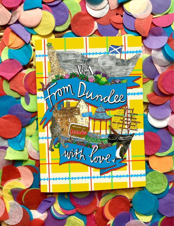 From Dundee With Love Greetings Card