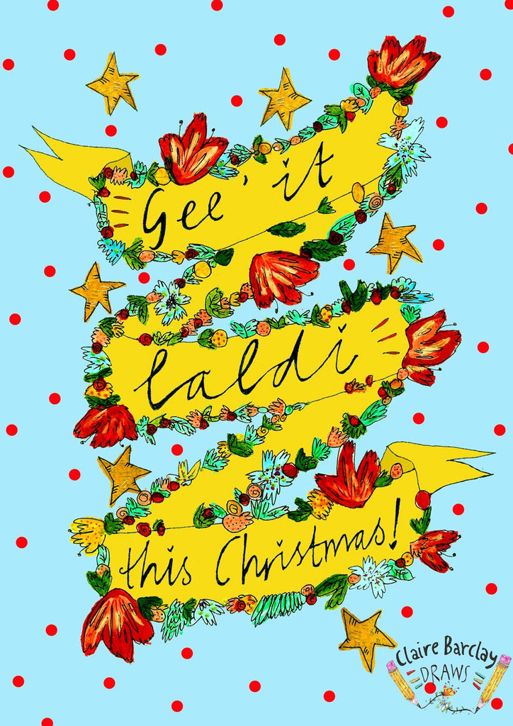 Gee It Laldi This Christmas! Card